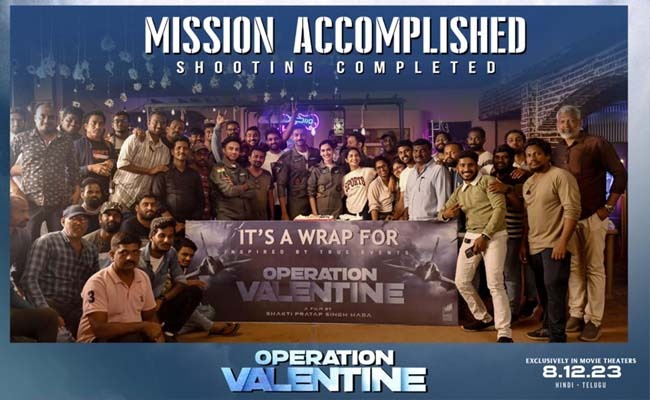 Pic Talk: Varun Tej's Last Day Of Reporting